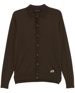 Gabriele Pasini Cardigan Mit Knöpfen - Braun