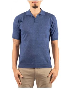 FILIPPO DE LAURENTIIS Polo Shirts - Blue