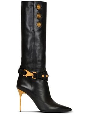 Balmain Heeled Boots - Noir