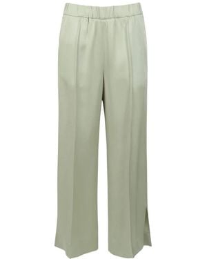 Jil Sander Wide Trousers - Green