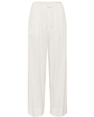 My Essential Wardrobe Wide Trousers - White