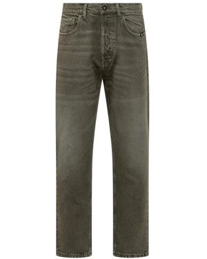 AMISH Straight Fit Jeans - Green