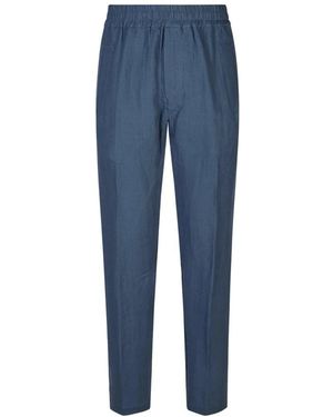 Eleventy Slim-Fit Trousers - Azul