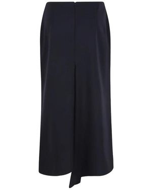 Victoria Beckham Midi Skirts - Blue