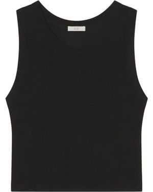 Co. Sleeveless Tops - Black