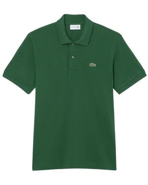 Lacoste Tops ,Groen ,Katoen Classic Fit.12.12 Light Poloshirt