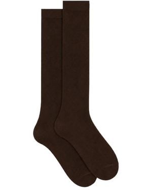 Gallo Langer Socken - Braun