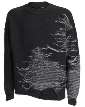 Isabel Benenato Round-Neck Knitwear - Noir