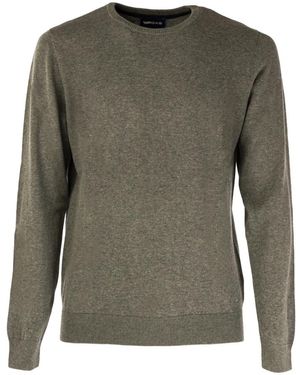 Gas Round-Neck Knitwear - Verde