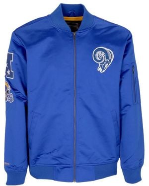 Mitchell & Ness Bomber Jackets - Blue