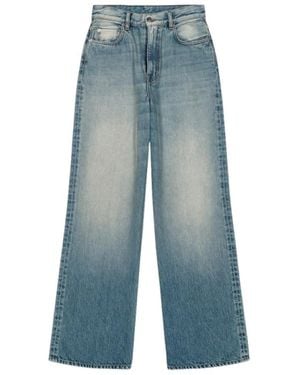 Laurence Bras Wide Jeans - Bleu