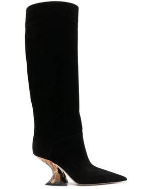 Casadei Elodie Heeled Boot - Zwart