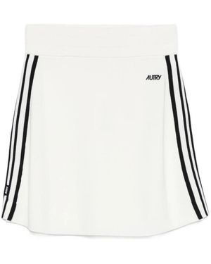 Autry Short Skirts - White