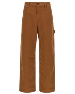 A.P.C. Wide Pants - Brown