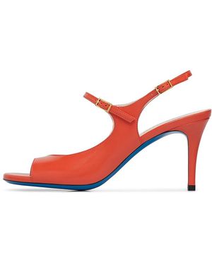 Loriblu Schoenen ,Rood ,Leer D?Collet