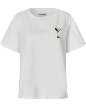 Lolly's Laundry Tops ,Wit ,Katoen Eleanor Ll Tee Ss