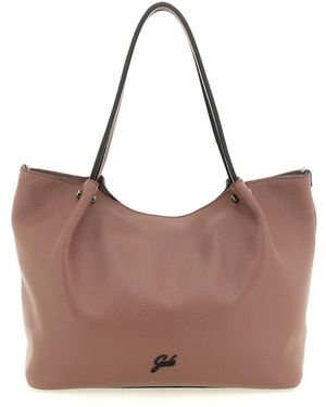 Gabs Bruine Leren Shopper Tas