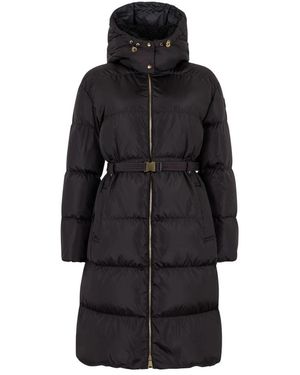 Moncler Lange Donsjas - Zwart