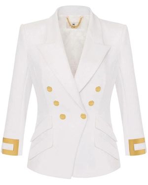 Elisabetta Franchi Jas - Wit