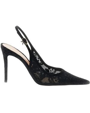 Gianvito Rossi Décolleté Slingback - Schwarz