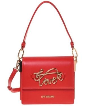 Love Moschino Stilvolle Array Große Tasche - Rot