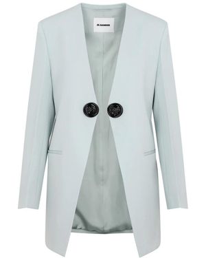 Jil Sander Light Jackets - Blue