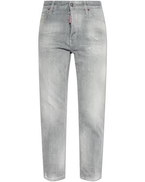 DSquared² Cropped Jeans - Grey