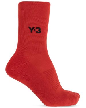 Y-3 Socks - Rojo