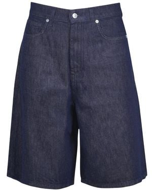 Roy Rogers Denim Shorts - Blue