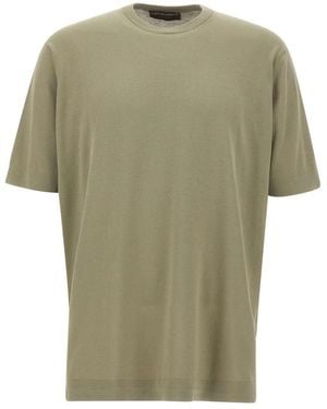 FILIPPO DE LAURENTIIS Round-Neck Knitwear - Green