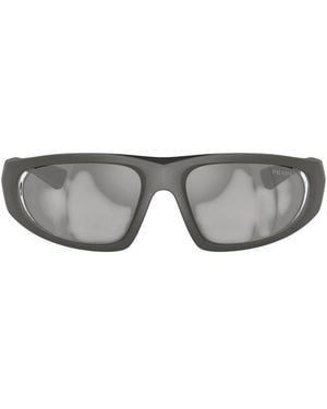Prada Accessoires ,Grijs ,B03S Zonnebril
