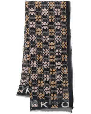Pinko Accessoires ,Veelkleurig ,Winter Scarves - Grijs