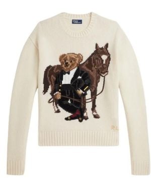 Polo Ralph Lauren Round-Neck Knitwear - Blanco