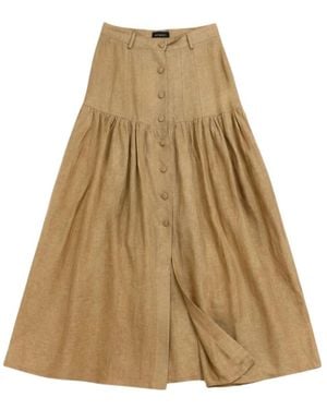 ACTUALEE Maxi Skirts - Neutro