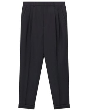Saint Laurent Slim-Fit Trousers - Black