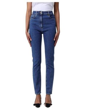 Elisabetta Franchi Slim Fit Jeans - Blue