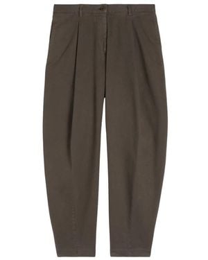 Aspesi Tapered Trousers - Marrón