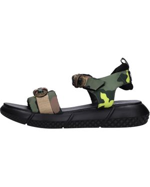 Elena Iachi Flat Sandals - Blue
