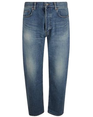 Saint Laurent Slim-Fit Jeans - Blauw