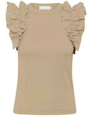 Karen By Simonsen Sleeveless Tops - Neutro