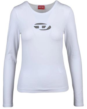 DIESEL Longsleeve T-Shirt - Blauw