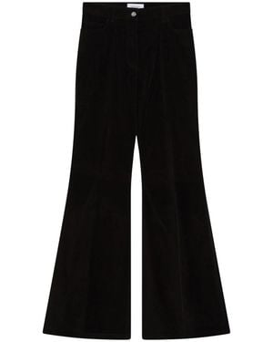 Ferragamo Wide Trousers - Black