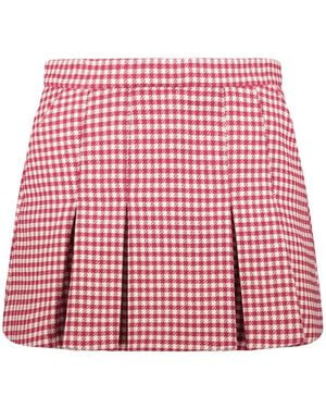 RED Valentino Minishorts Met Geometrisch Patroon - Rood