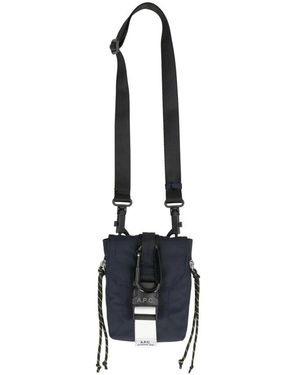 A.P.C. Crossbody-tasche mit kartenschlitzen - Schwarz