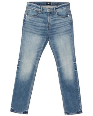 7 For All Mankind Straight Fit Jeans - Blue
