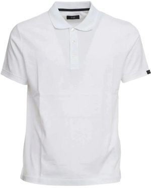 Fay Polo Shirts - White