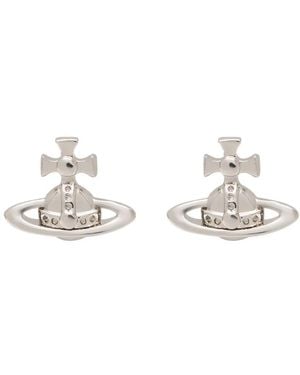 Vivienne Westwood Lorelei Stud Oorbellen - Metallic