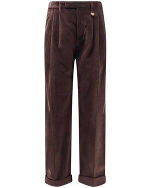 Burberry Straight Trousers - Brown