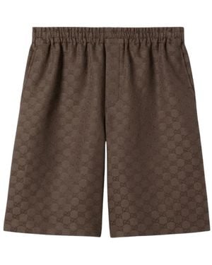 Gucci Bermudas - Brown