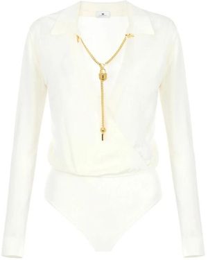 Elisabetta Franchi Body - Blanco